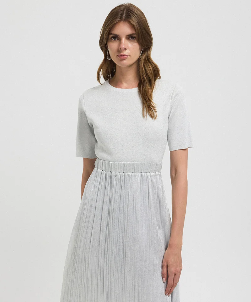 Ipekyol  Mixed Midi Dress for Women | Best Price UAE